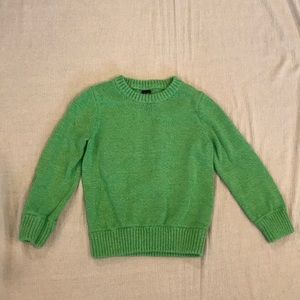 Baby Gap size 3  100% cotton green sweater